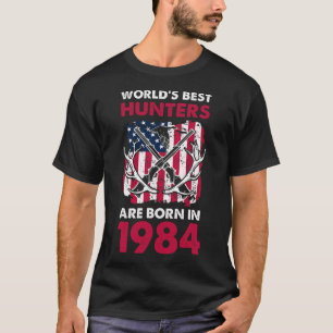 Camiseta Melhor Nascer De Caçadores Em 1984 Caçando Deer Am