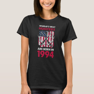 Camiseta Melhor Nascer De Caçadores Em 1994 Caçando Deer Fl