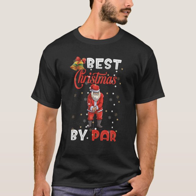 Camiseta Melhor Natal De Par Engraçado Papais noeis De Nata (Frente)