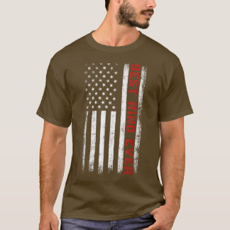Camiseta Melhor Nino Ever Americano Bandeira Patriótica Nin