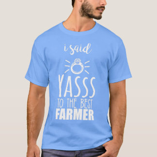 Camiseta Melhor Noite de Galinha Solteira do Fazendeiro
