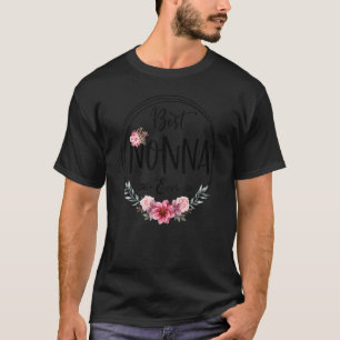 Camiseta Melhor Nonna de Todos os Tempos Para Mulheres Deco
