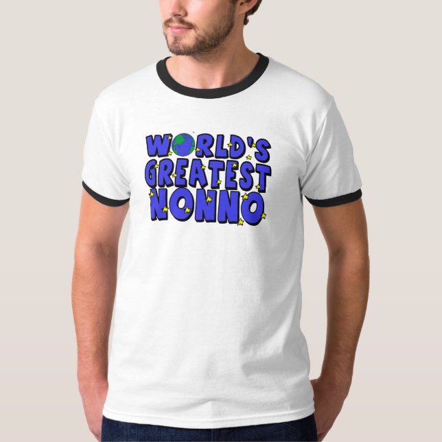 Camiseta Melhor Nonno do Mundo (Frente)