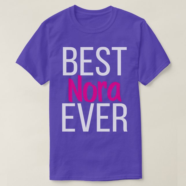 Camiseta Melhor Nora Ever 2 (Frente do Design)
