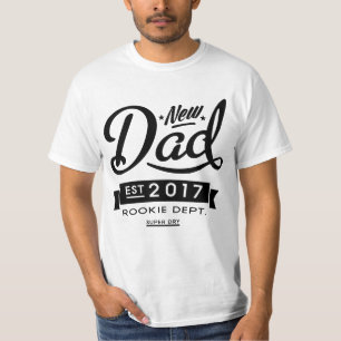 Camiseta Melhor Novo papai 2017