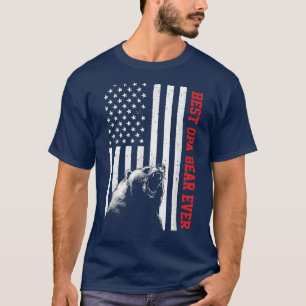 Camiseta Melhor Opa Bear De Todos Os Estados Unidos Dia de