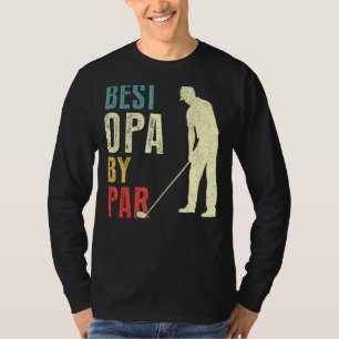 Camiseta Melhor Opa De Meninas Por Pai De Golfe