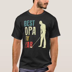 Camiseta Melhor Opa De Meninas Por Pai De Golfe