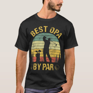 Camiseta Melhor Opa Por Par Golf Dia de os pais Engraçado