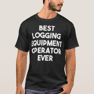 Camiseta Melhor Operador De Equipamento De Login Sempre Eng