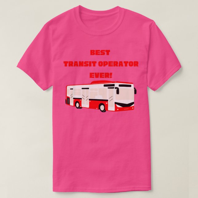 Camiseta Melhor Operador De Trânsito Nunca (Frente do Design)