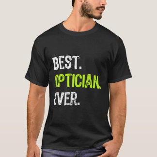 Camiseta Melhor Opticista, Engraçado Presente No Natal