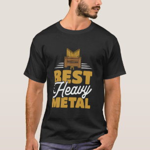 Camiseta Melhor Organista de Igreja Tocador de Música de Ig
