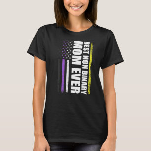 Camiseta Melhor Orgulho gay Da Mãe Não Binária