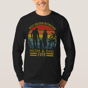 Camiseta Melhor Ouro Retriever Mãe Pai Nunca Mais Vintagage