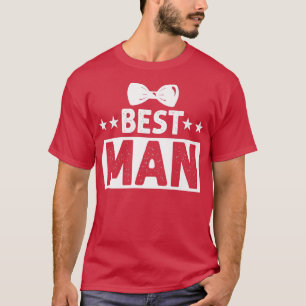 Camiseta Melhor Padrinho de casamento De Casamento Homem So