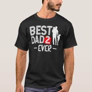 Camiseta Melhor Pai 2 Da Mens Ou Melhor Pai De Duas Criança