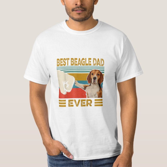 Camiseta Melhor Pai Beagle Nunca (Frente)