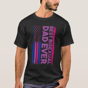 Camiseta Melhor Pai Bissexual Nunca Bissexual