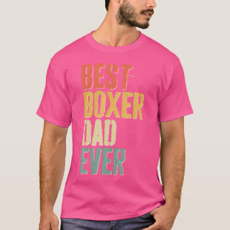 Camiseta Melhor Pai Boxer Dia de os pais do Cachorro