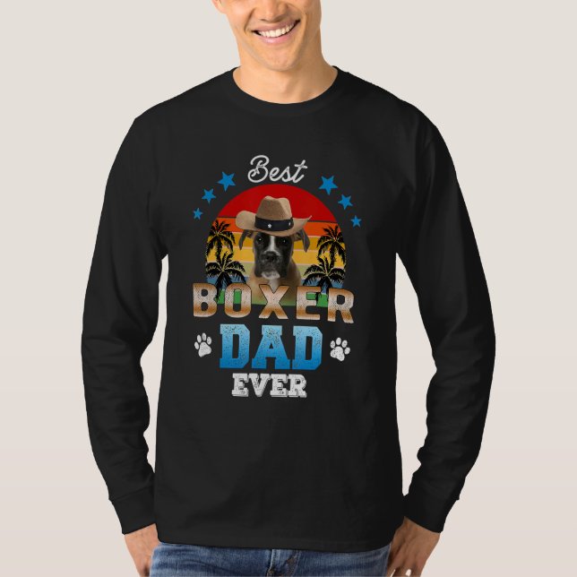 Camiseta Melhor Pai Boxer do Melhor Pai do Mundo (Frente)