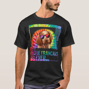 Camiseta Melhor Pai Braque Francês pai de cão para homem Cã