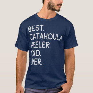 Camiseta Melhor Pai Catahoula Heeler