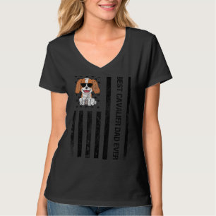 Camiseta Melhor Pai Cavalier Ever Cavalier King Charles Spa