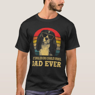 Camiseta Melhor Pai Cavalier King Charles Spaniel Nunca Ret
