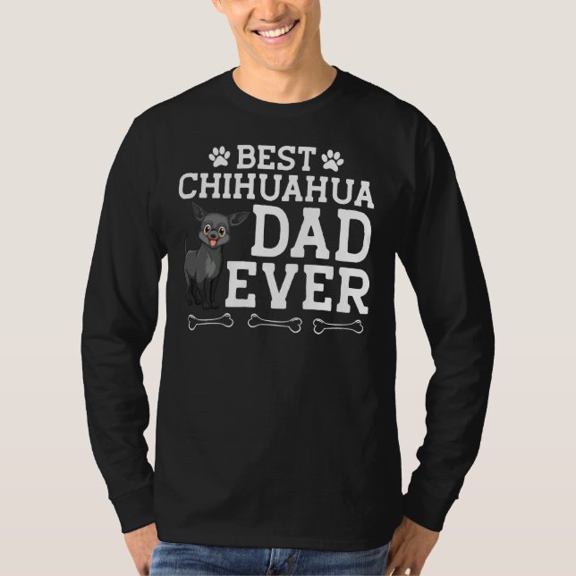 Camiseta Melhor Pai Chihuahua (Frente)