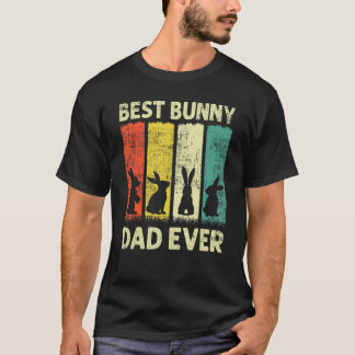 Camiseta Melhor Pai Coelho de Todos os Tempos Pai Coelho Co