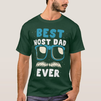 Camiseta Melhor Pai Convidado de Todas as Mães Anfitriãs Fa