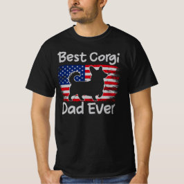 Camiseta Melhor Pai Corgi De Sempre, Lover Corgi