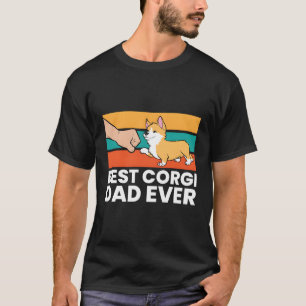 Camiseta Melhor Pai Corgi Já Adorou Cães Corgi Engraçados C