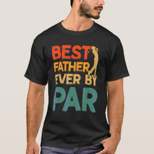 Camiseta Melhor Pai Das Mulheres De Par Legal Golfer Fath