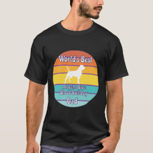 Camiseta Melhor Pai de Alapaha Blue Blood Bulldog