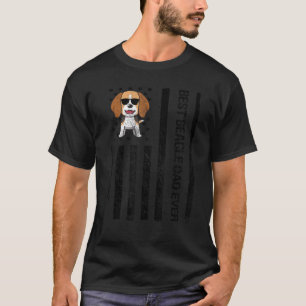 Camiseta Melhor Pai De Beagle Em Todos Os Estados Unidos Ba