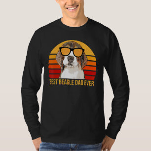 Camiseta Melhor Pai De Beagle Nunca Para Beagle Dog Beagle