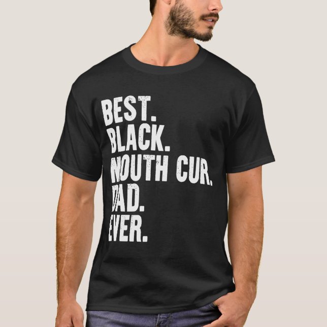 Camiseta Melhor Pai de Boca Negra Pai Proprietário de Cacho (Frente)