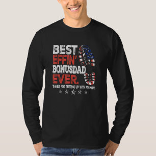 Camiseta Melhor Pai De Bônus Effin Para Obrigados De Coloca