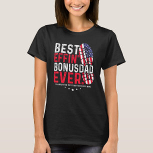 Camiseta Melhor Pai De Bônus Effin Para Obrigados De Coloca