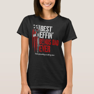 Camiseta Melhor Pai De Bônus Effinu2019 Para Caneta De Pai