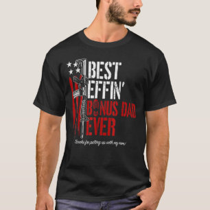 Camiseta Melhor Pai De Bônus Effinu2019 Para Caneta De Pai 