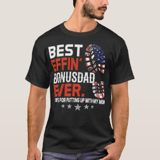 Camiseta Melhor Pai De Bônus Effinu2019 Para Colocar Obriga