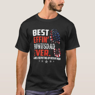 Camiseta Melhor Pai De Bônus Effinu2019 Para Colocar Obriga