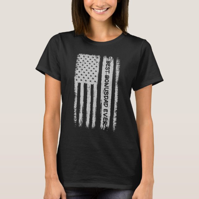 Camiseta Melhor Pai de Bônus Nunca (Frente)