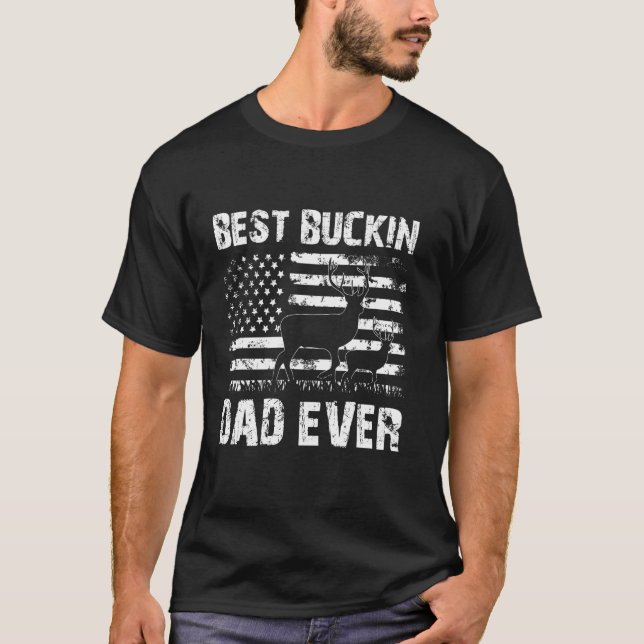 Camiseta Melhor Pai De Buckin Nunca (Frente)