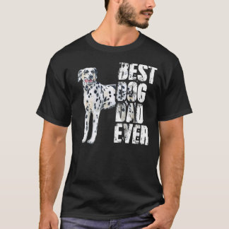 Camiseta Melhor Pai De Cachorro Alguma Vez Dogma Dalmático
