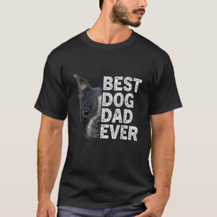 Camiseta Melhor Pai De Cachorro Alguma Vez Em Boston Terrie