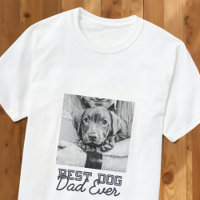 Melhor Pai De Cachorro Alguma Vez Personalizado Fo